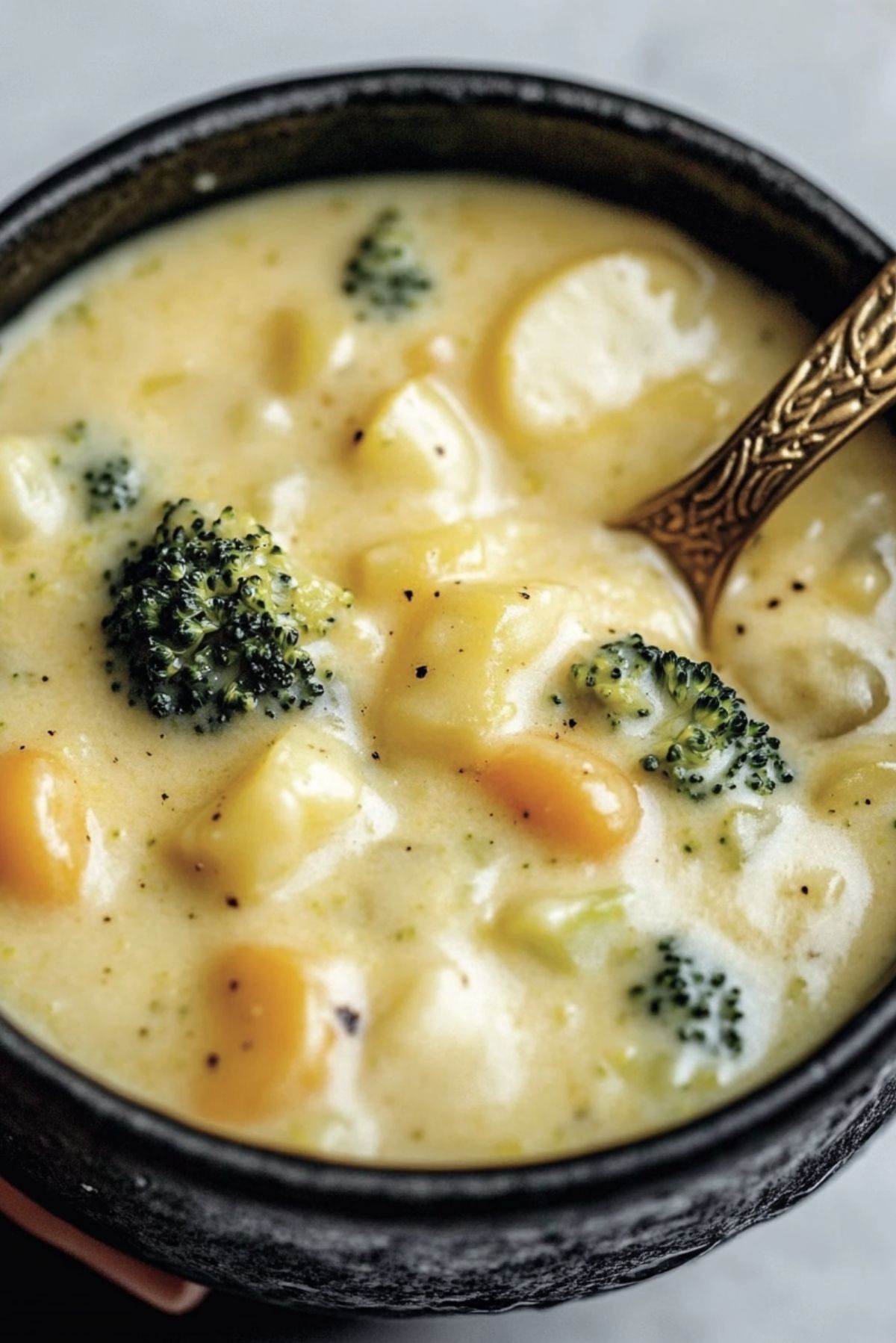 Broccoli Potato Cheese Soup: Cozy, Creamy, and Absolutely Delicious