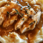 Stovetop Chicken and Gravy Over Mashed Potatoes – The Ultimate Comfort Meal