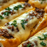 Philly Cheesesteak Stuffed Cheesy Breadsticks – A Flavor Explosion in Every Bite