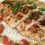 Elegant Chicken with Boursin Garlic & Herb Sauce: A Simple Showstopper