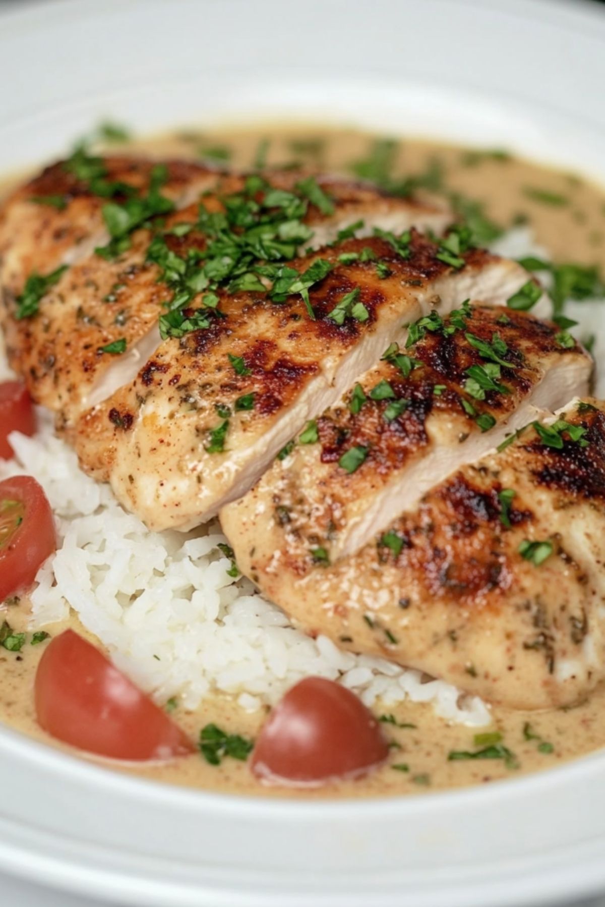 Elegant Chicken with Boursin Garlic & Herb Sauce: A Simple Showstopper