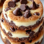 Irresistible Chocolate Chip Cheesecake Cookies – A Sweet and Creamy Twist on a Classic!