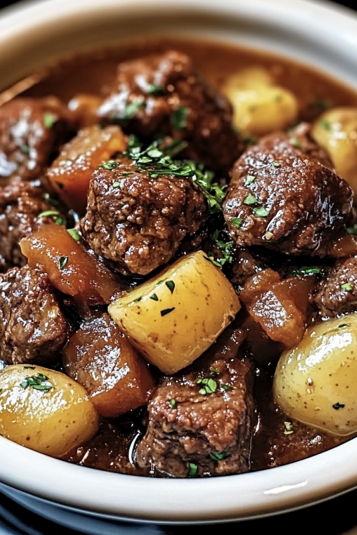 Slow Cooker Garlic Butter Beef Bites & Potatoes: The Ultimate Comfort Meal