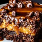 Chocolate Caramel Dump Cake