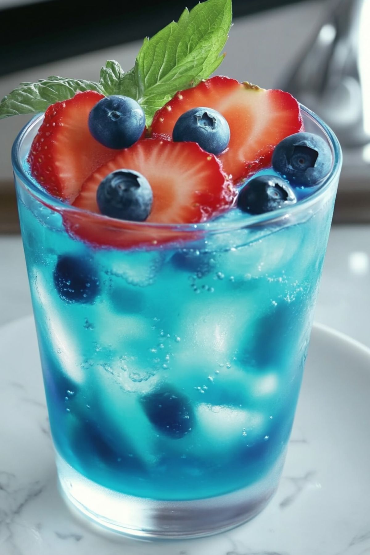 Strawberry Blue Lagoon