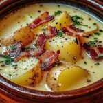 Old-Fashioned Potato & Bacon Soup