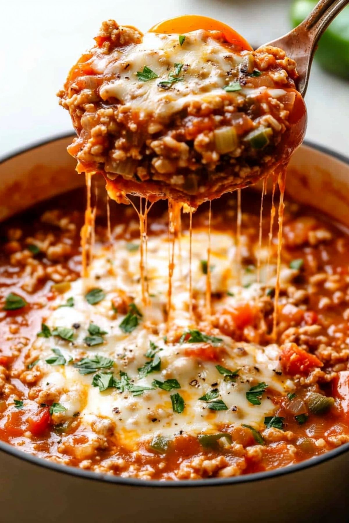 Simple and Delicious Stuffed Pepper Soup