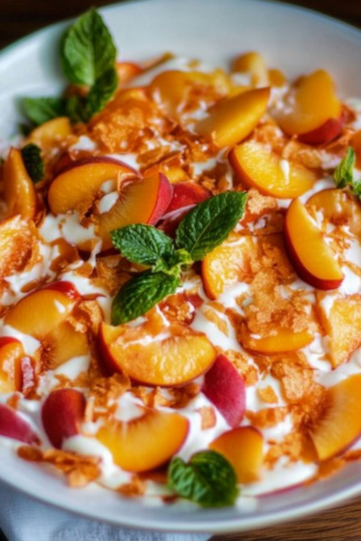 Millionaire Peach Salad