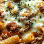 Ultimate Creamy Cheesy Baked Ziti Recipe – Hearty & Delicious