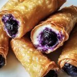 Blueberry Cream Cheese Egg Rolls: A Sweet and Crispy Delight