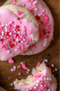 The Best Valentine's Day Frosted Sugar Cookies