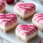 Adorable Valentine’s Heart Petit Fours: Bite-Sized Love