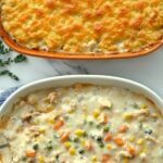 Easy Chicken Cobbler Dinner Casserole