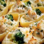 Chicken Alfredo Stuffed Shells