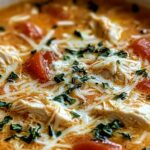 Crockpot Chicken Parmesan Soup