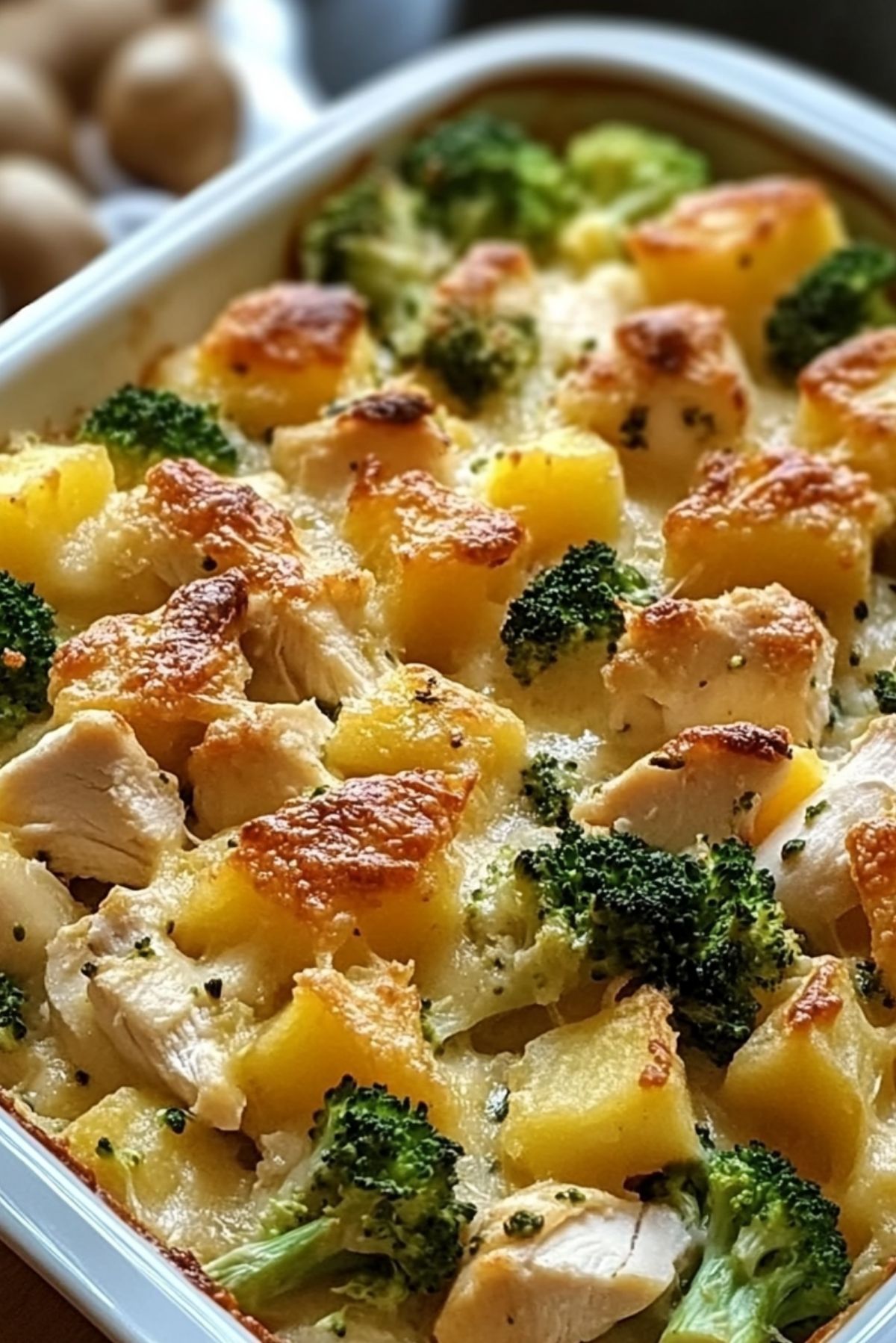 Baked Potato Chicken and Broccoli Casserole: A Comforting Family Favorite