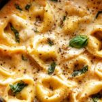 Creamy Crockpot TortelliniCreamy Crockpot Tortellini