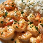 Easy Creamy Garlic Shrimp (15 Minutes)