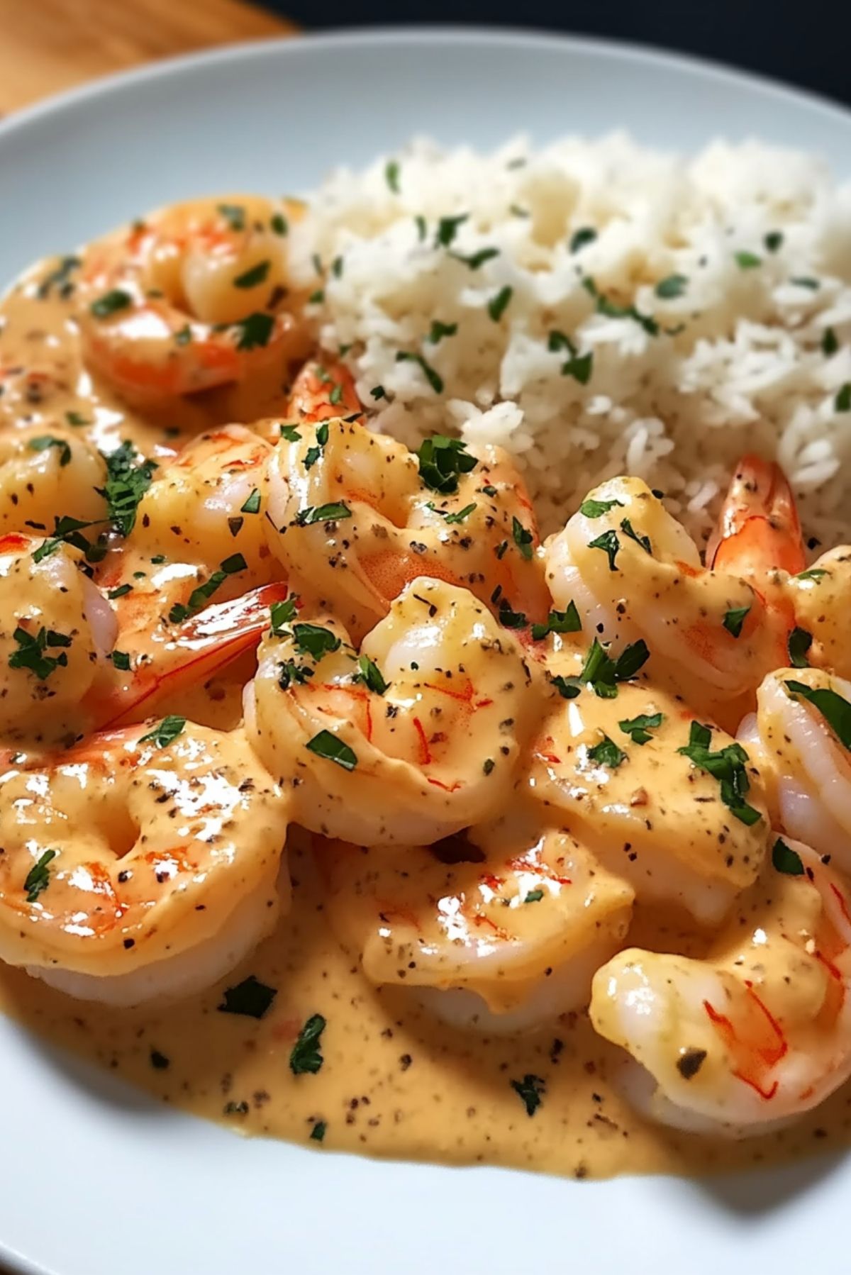 Easy Creamy Garlic Shrimp (15 Minutes)