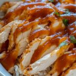 Quick Cottage Cheese BBQ Chicken Bowl