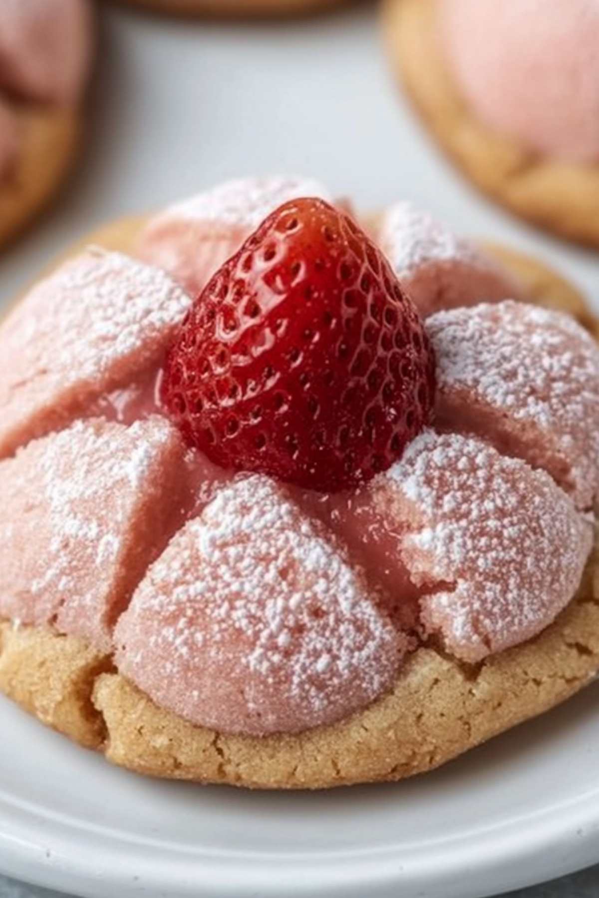 Strawberry Kiss Cookies