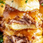 French Dip Sliders: The Perfect Easy Dinner or Party Snack!