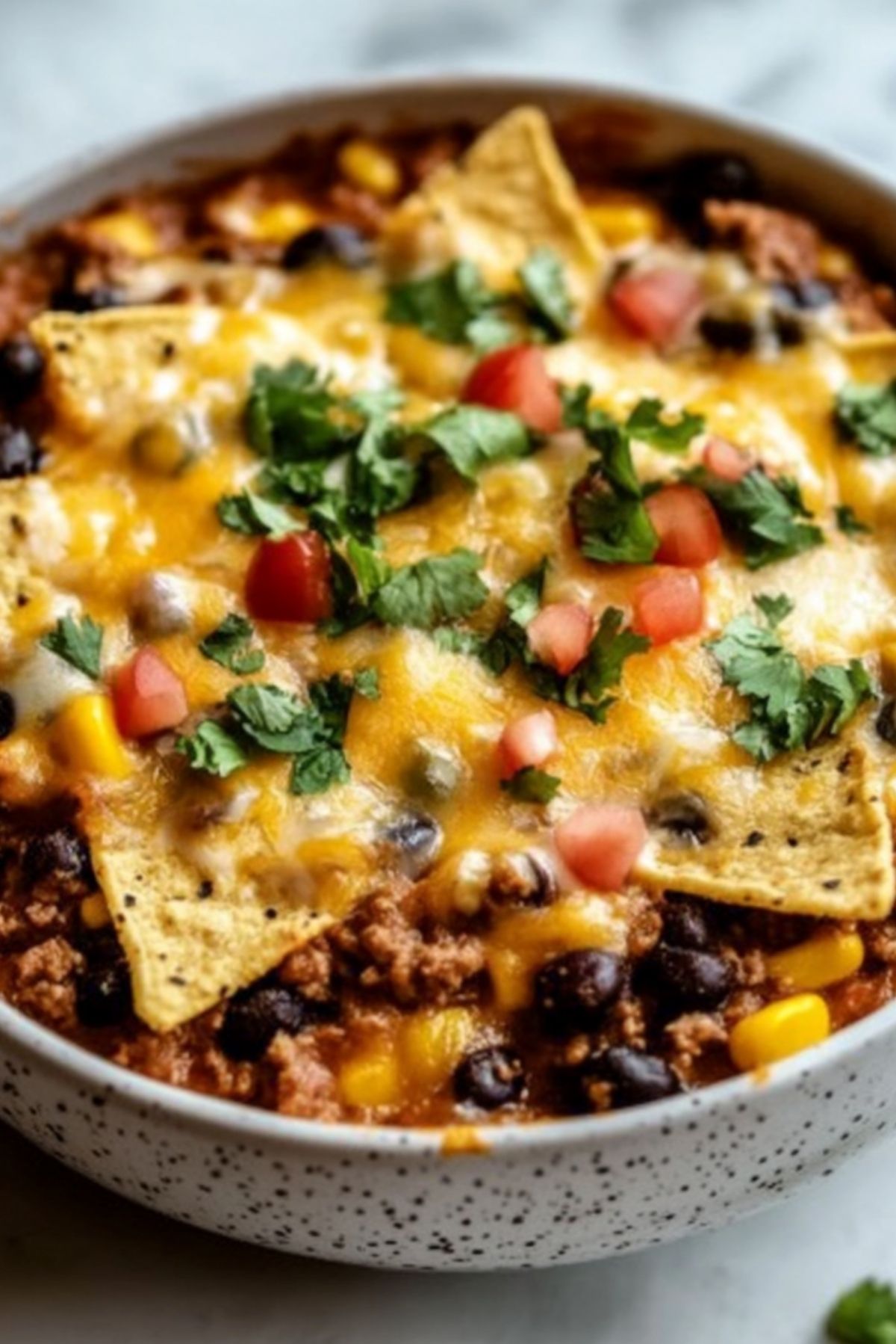 Crockpot Taco Casserole