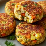 Tofu and Vegetable Patties