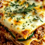 Zucchini Lasagna with Ground Turkey