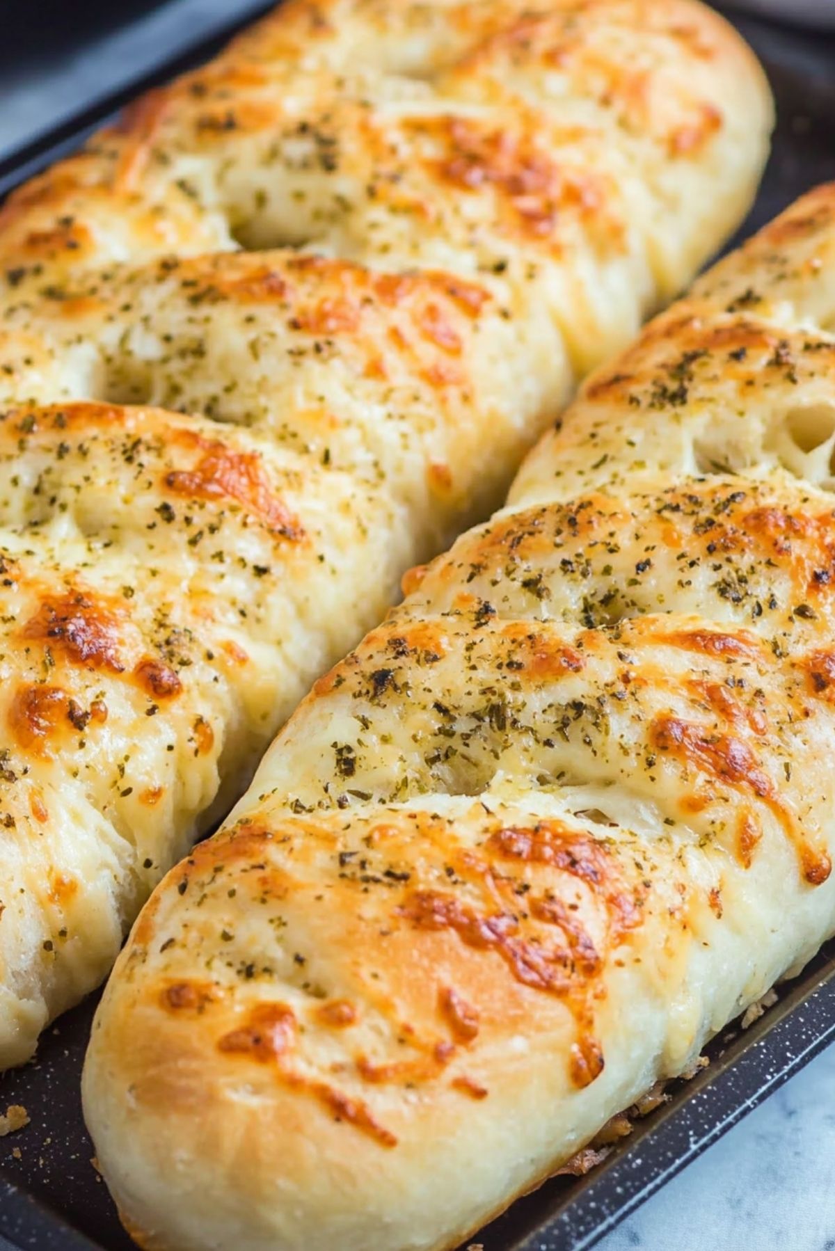 Copycat Subway Italian Herb & Cheese Bread