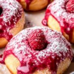 Baked Raspberry Donuts - A Simple Delight