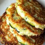 Zucchini Fritters with Garlic-Dill Yogurt Sauce