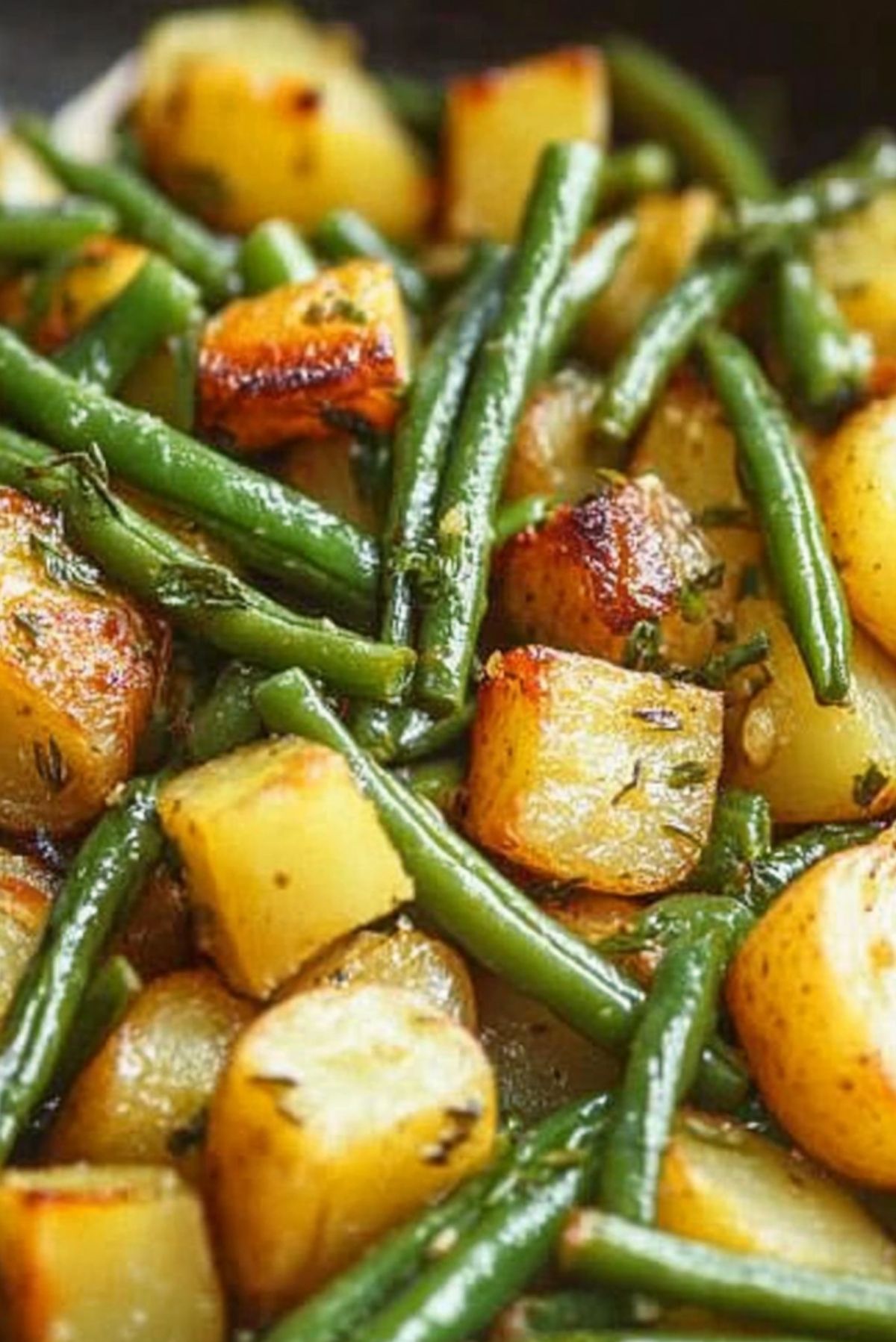 Potatoes and Green Beans: A Simple and Delicious Side Dish