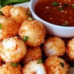 Crispy Shrimp Balls with Sweet Chili Sauce: A Flavorful, Crunchy Bite of Heaven