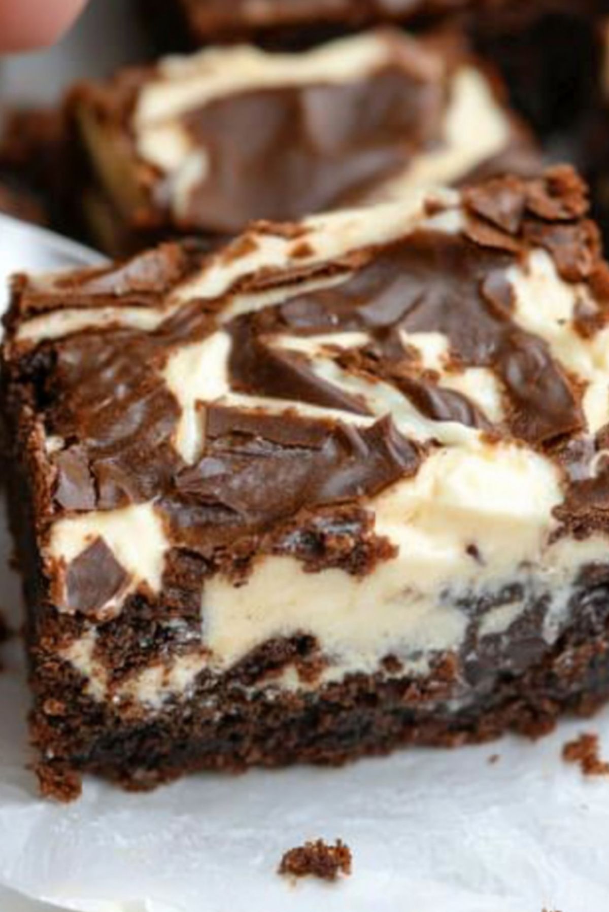 The Ultimate Brownie Recipe: KIT KAT Cream Cheese Brownies