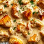 Homemade Creamy Smothered Chicken and Rice – Quick and Tasty