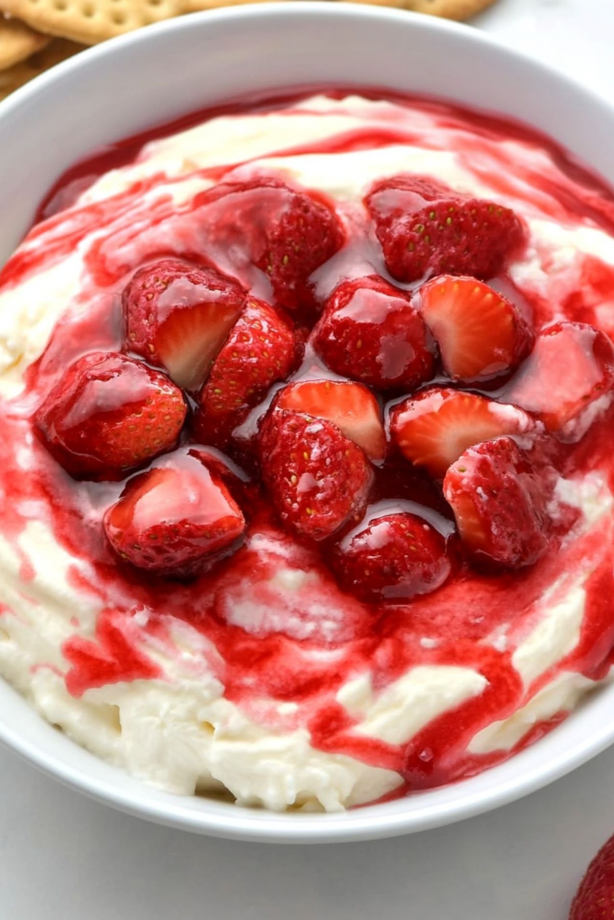 Strawberry Cheesecake Dip: A Sweet and Creamy Dessert That’s Hard to Resist