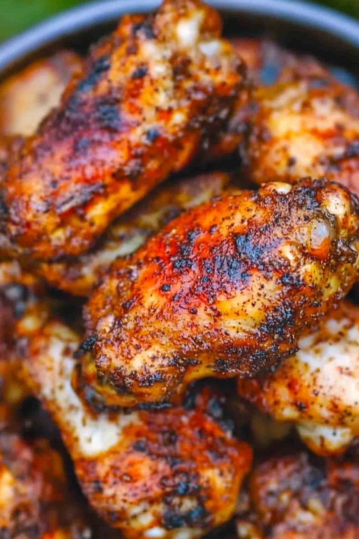 Easy Air Fryer Jerk Chicken Wings