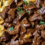 Slow Cooker Beef and Noodles