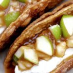 Apple Cheesecake Tacos