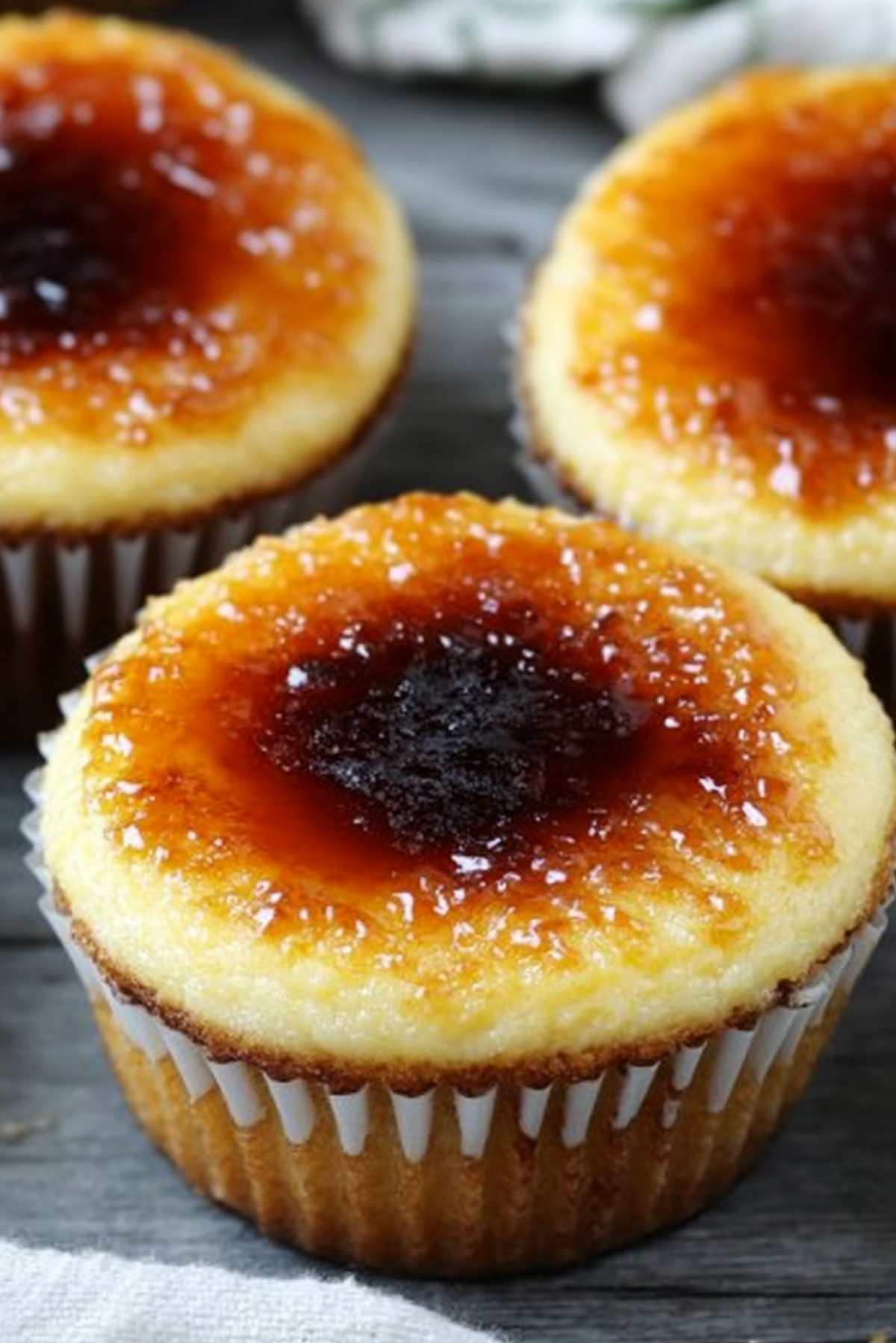 Crème Brûlée Cheesecake Cupcakes: A Decadent Holiday Treat