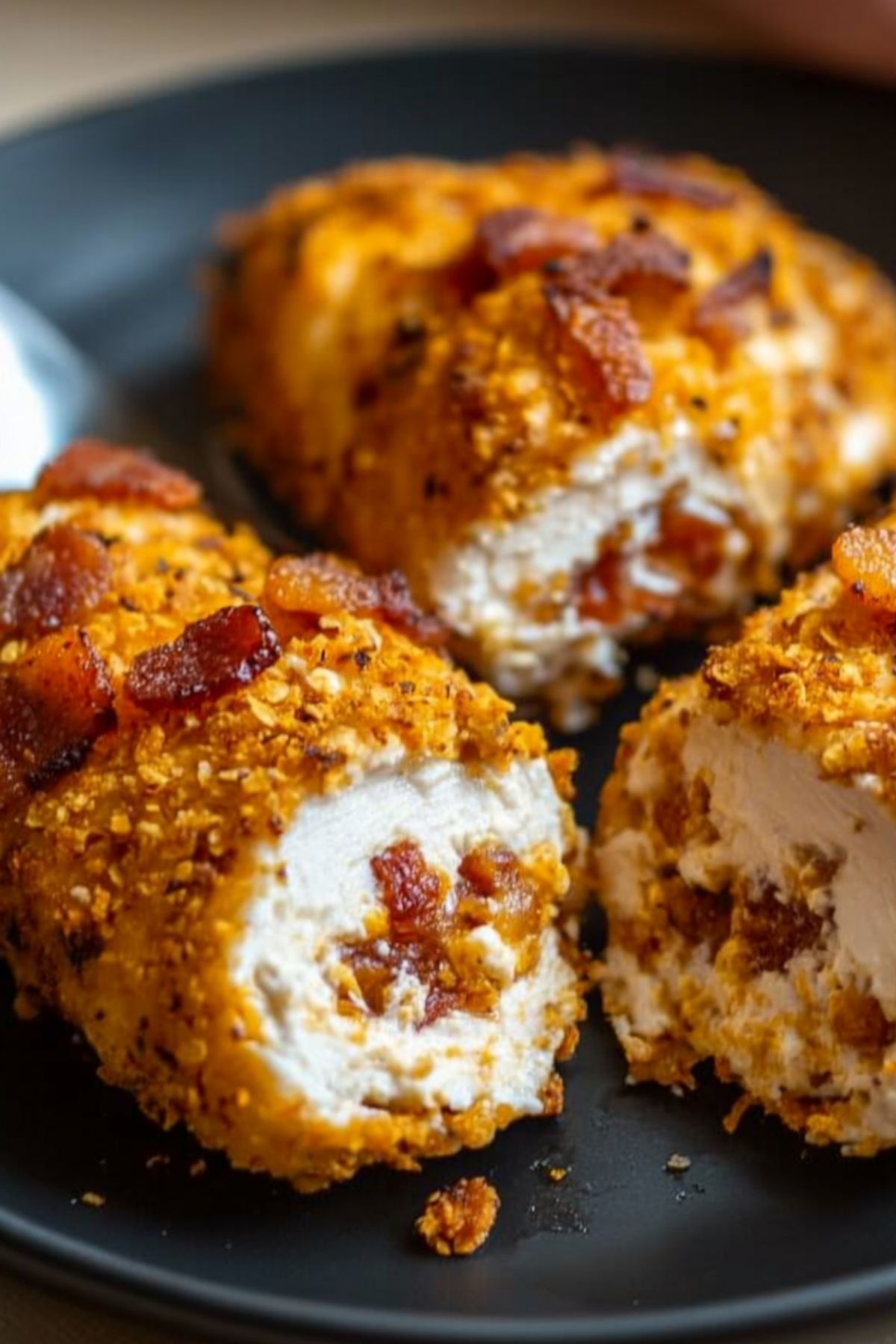 Cream Cheese and Bacon Stuffed Doritos Chicken