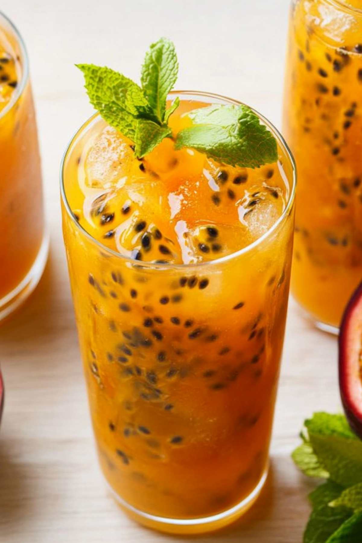 Easy Iced Passion Fruit Tea: A Refreshing Summer Sip