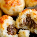 Garlic Parmesan Cheeseburger Bombs