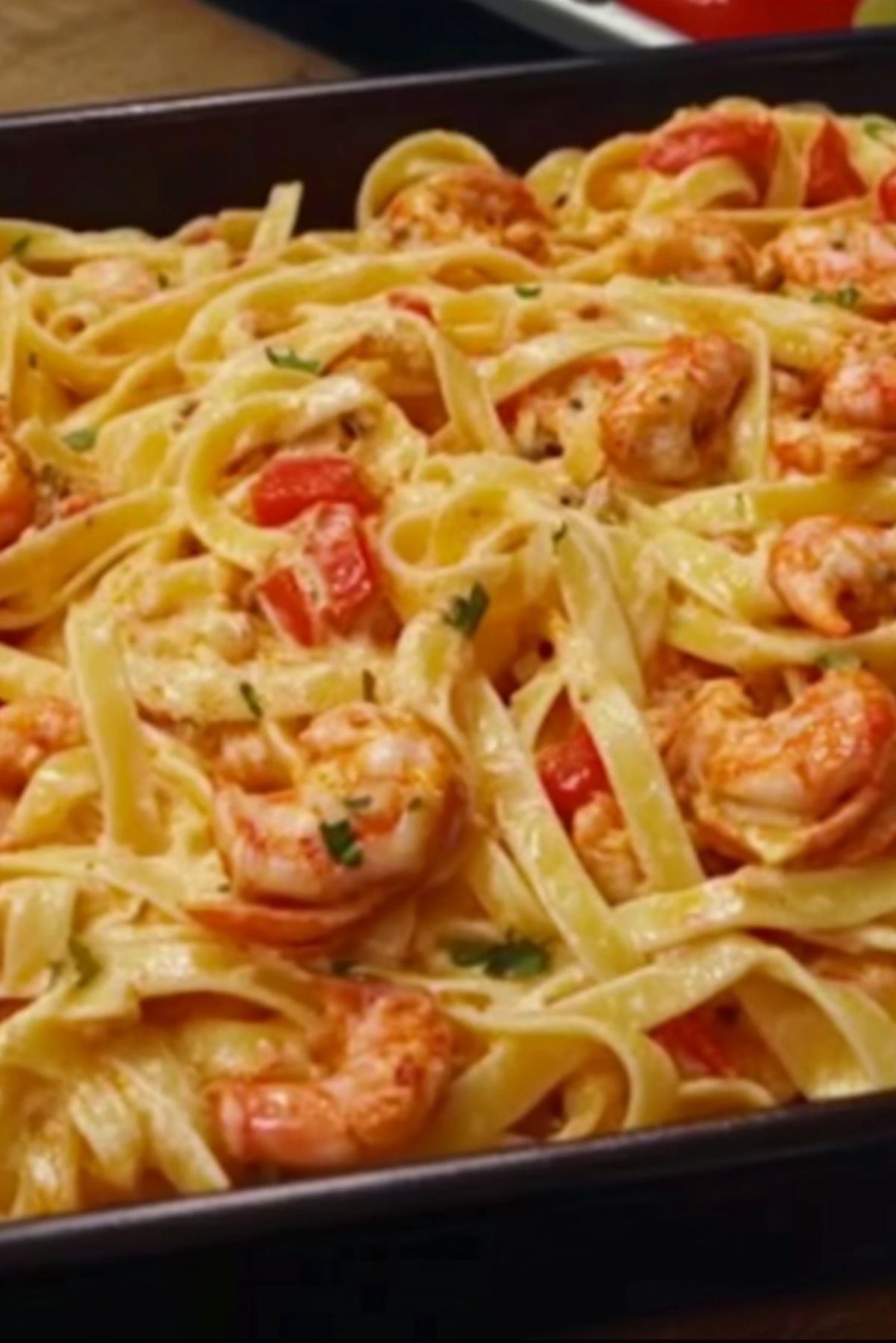 Cajun Ninja Crawfish Fettuccine