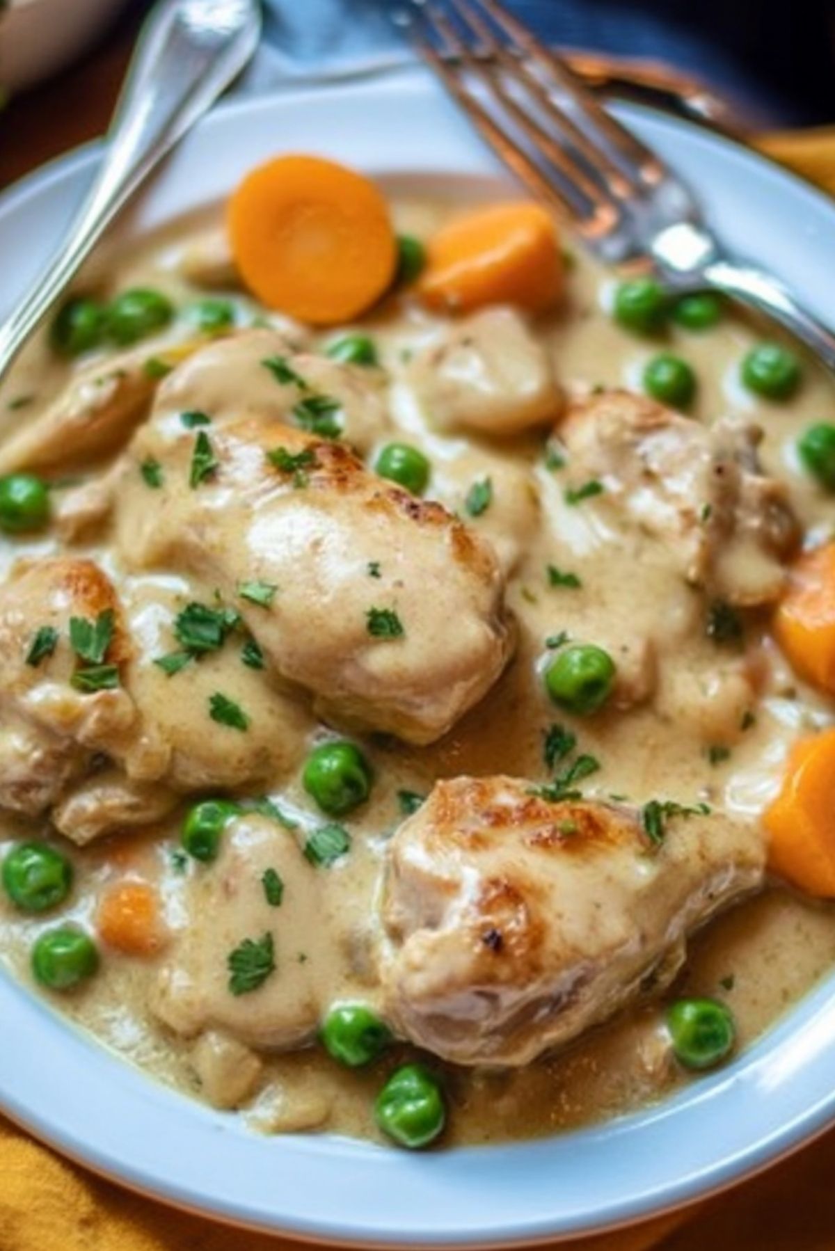 Chicken Fricassee – A Classic, Creamy Comfort Food