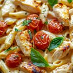 Dreamy Chicken Pasta in a Creamy Italian Sauce