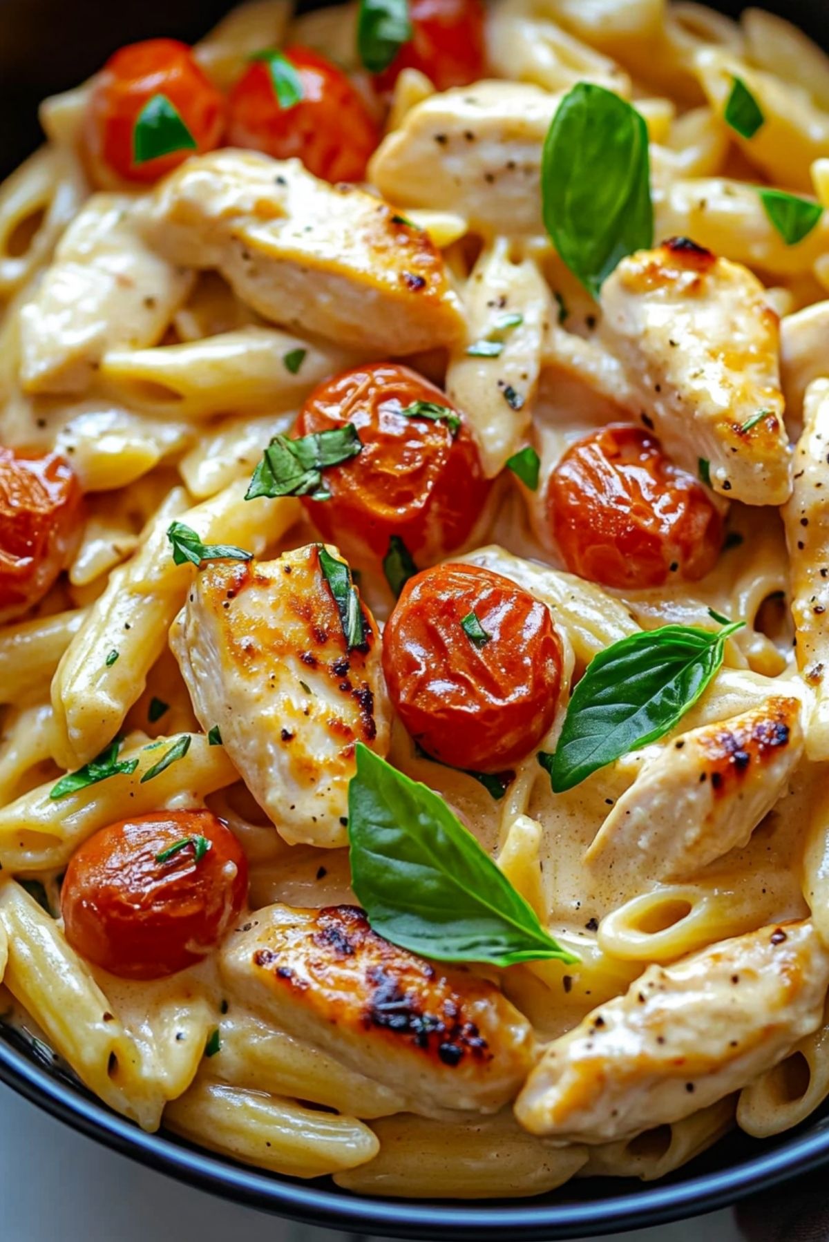 Dreamy Chicken Pasta in a Creamy Italian Sauce