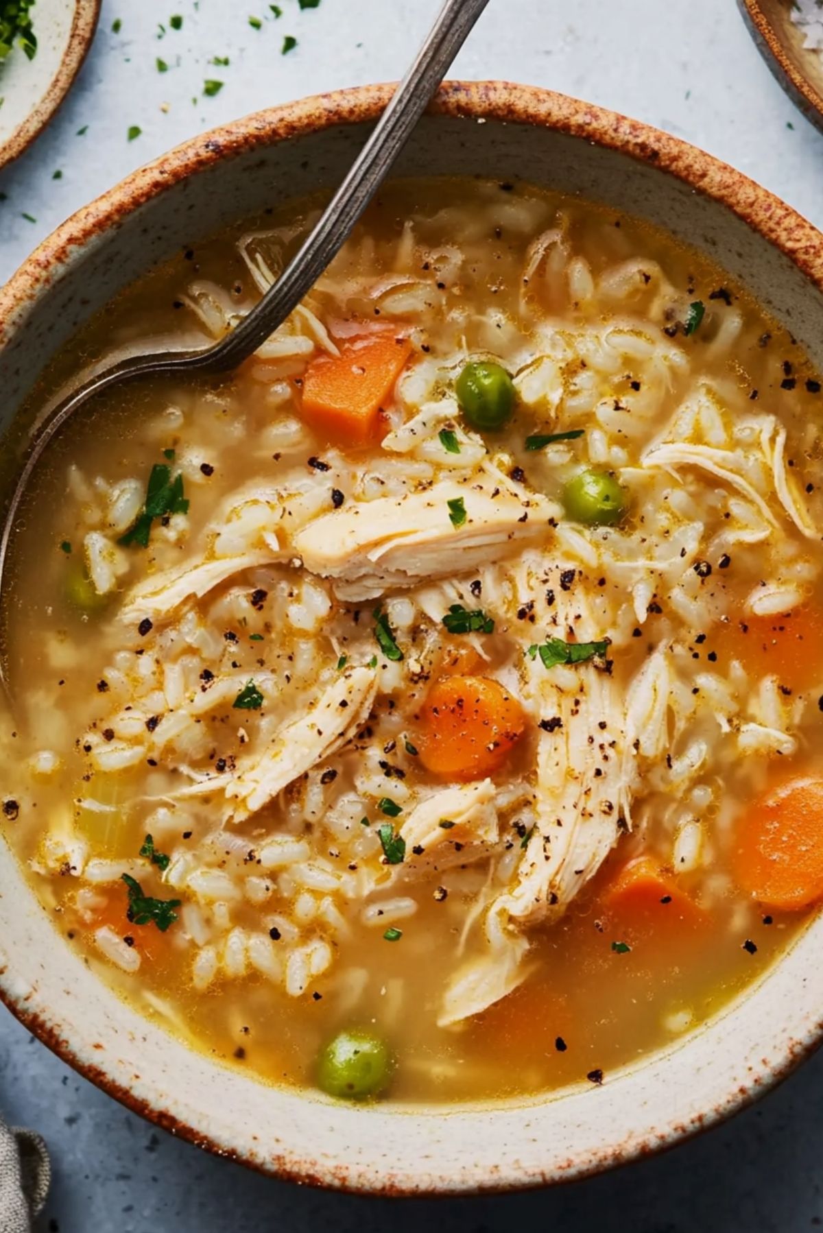 Chicken and Rice Soup Recipe (Family Favorite!)