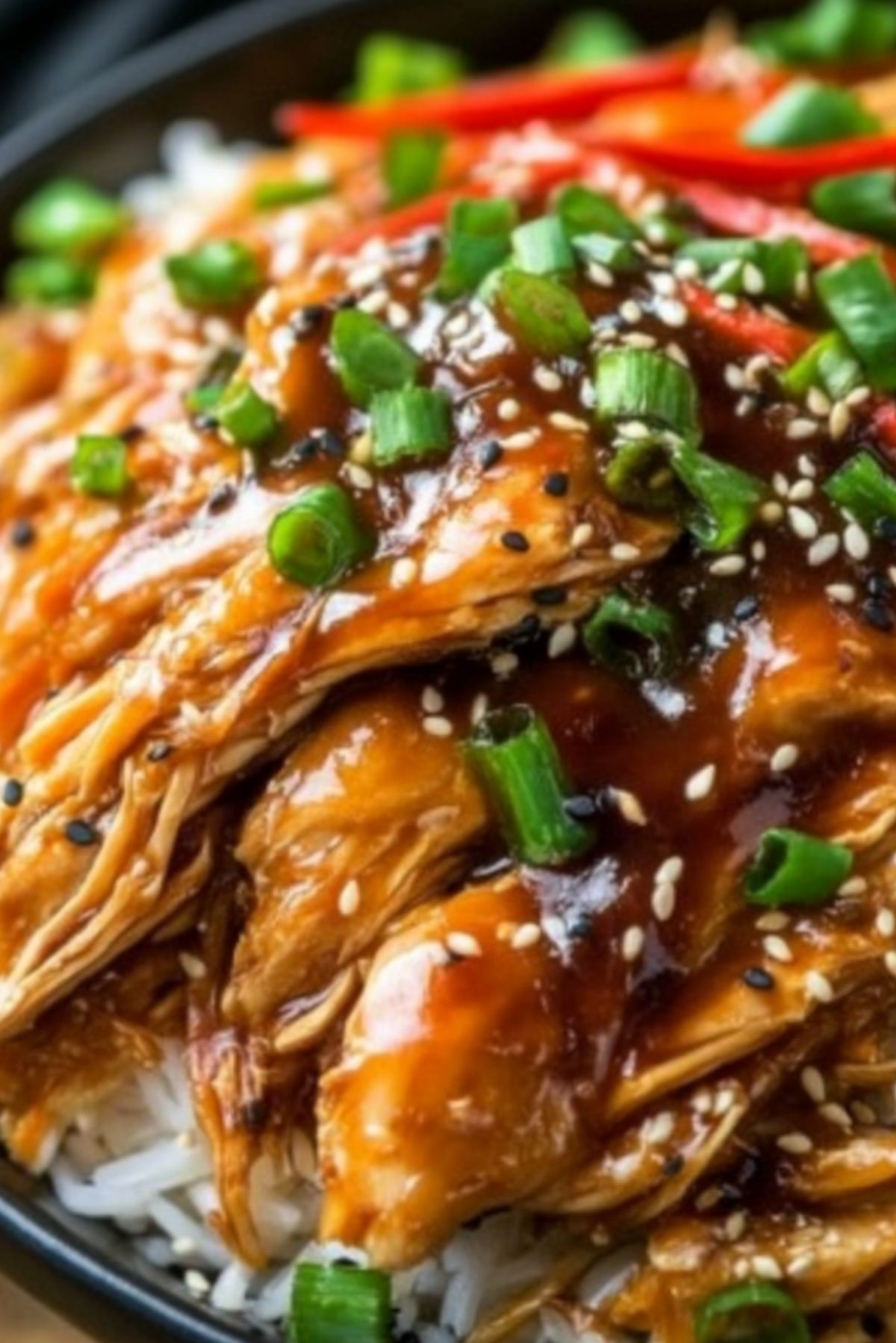 Slow Cooker Korean BBQ Chicken